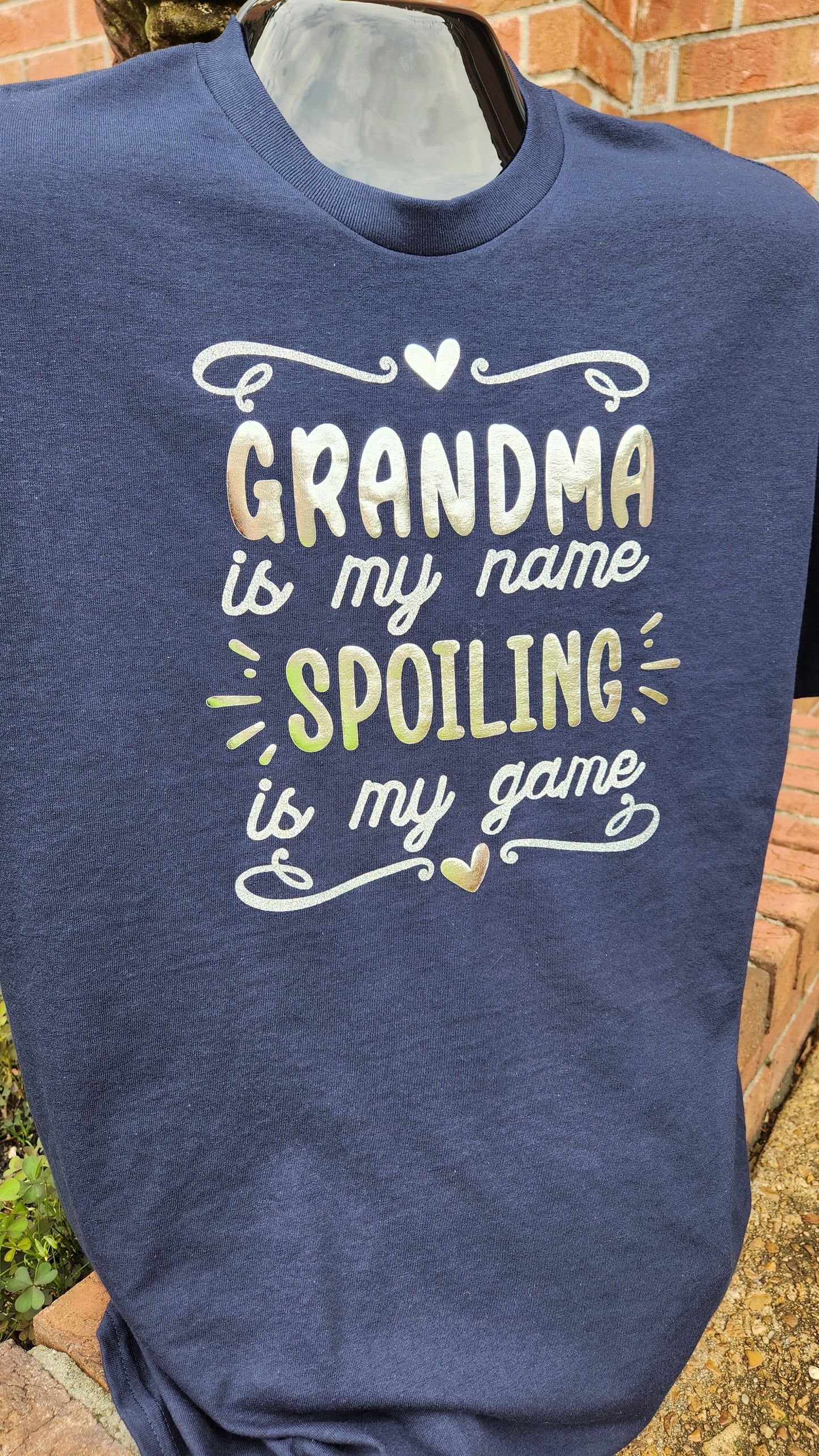 Grandma is My Name Spoiling is My Game Tee