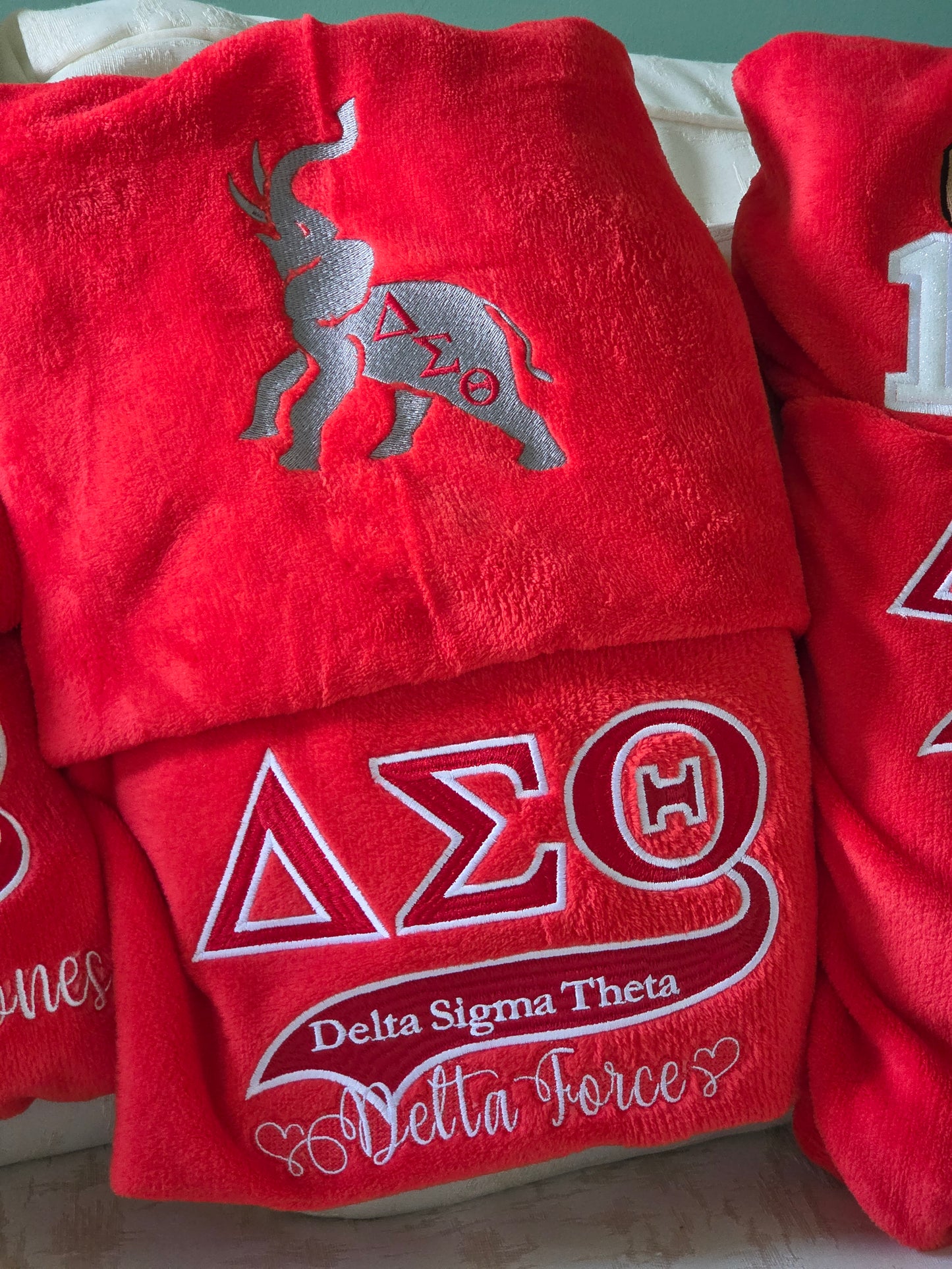 Custom Greek Throw/Blanket