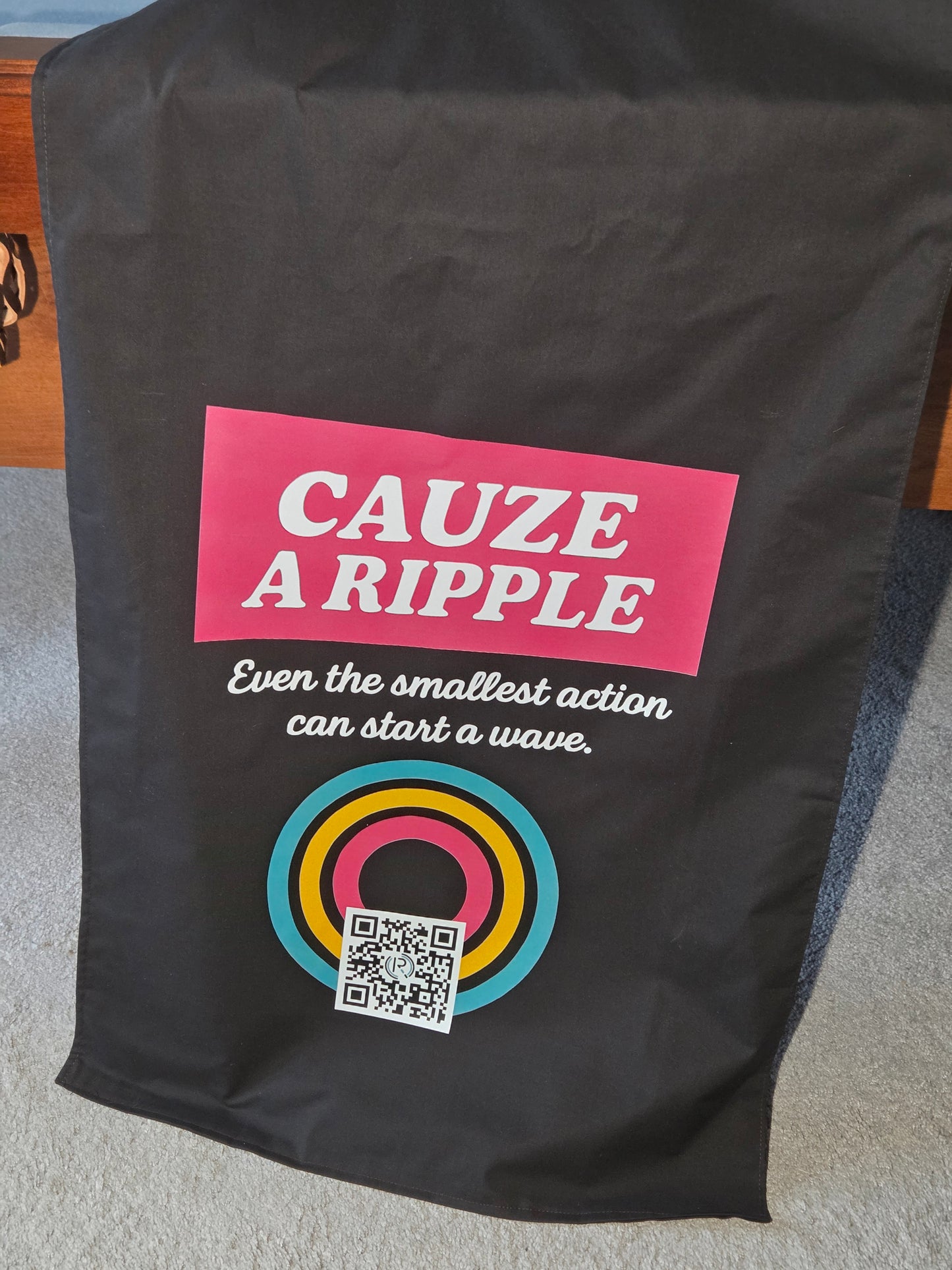 Cause A Ripple Table Runner