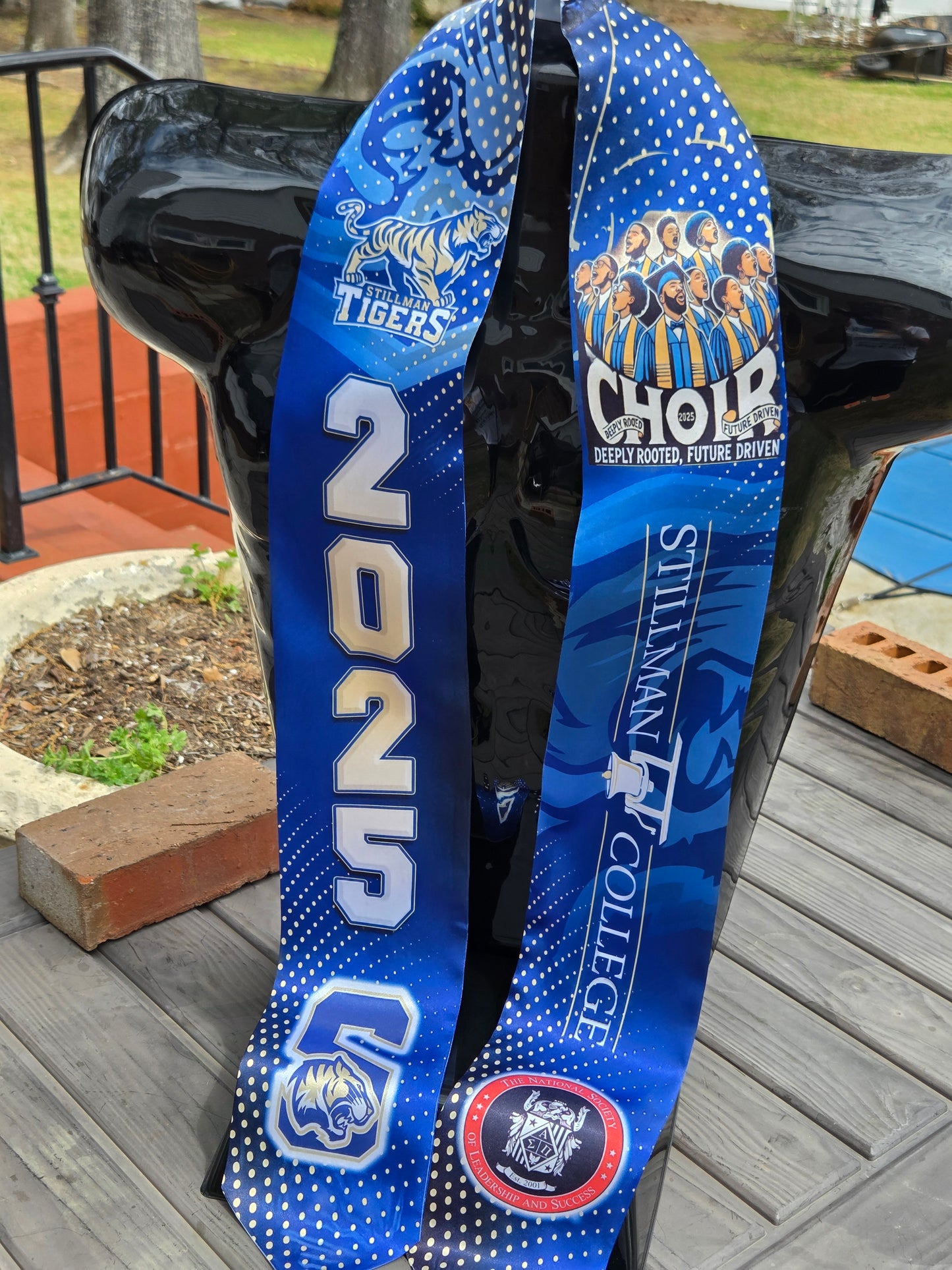 Custom Grad Stole -Dorian Eddy