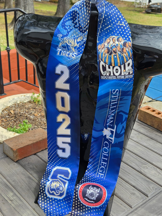 Custom Grad Stole -Dorian Eddy