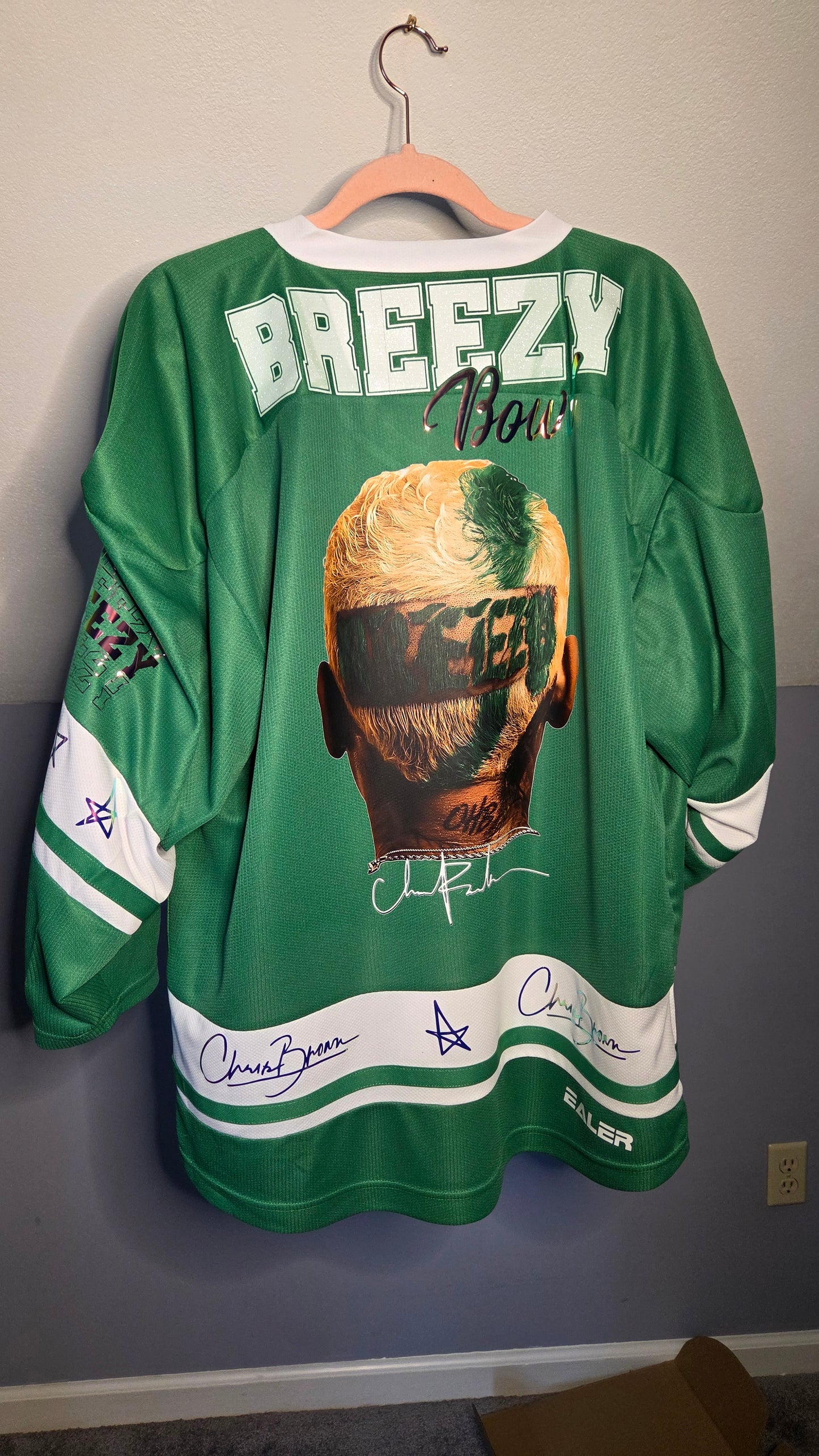 Chris Brown Hockey Jersey