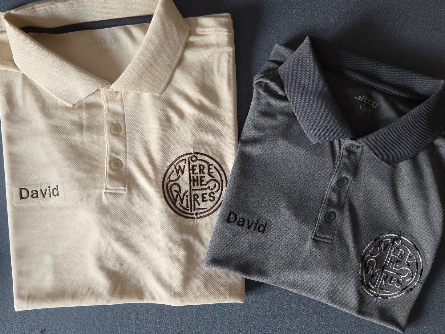 Where the Wires Embroidered Logo
