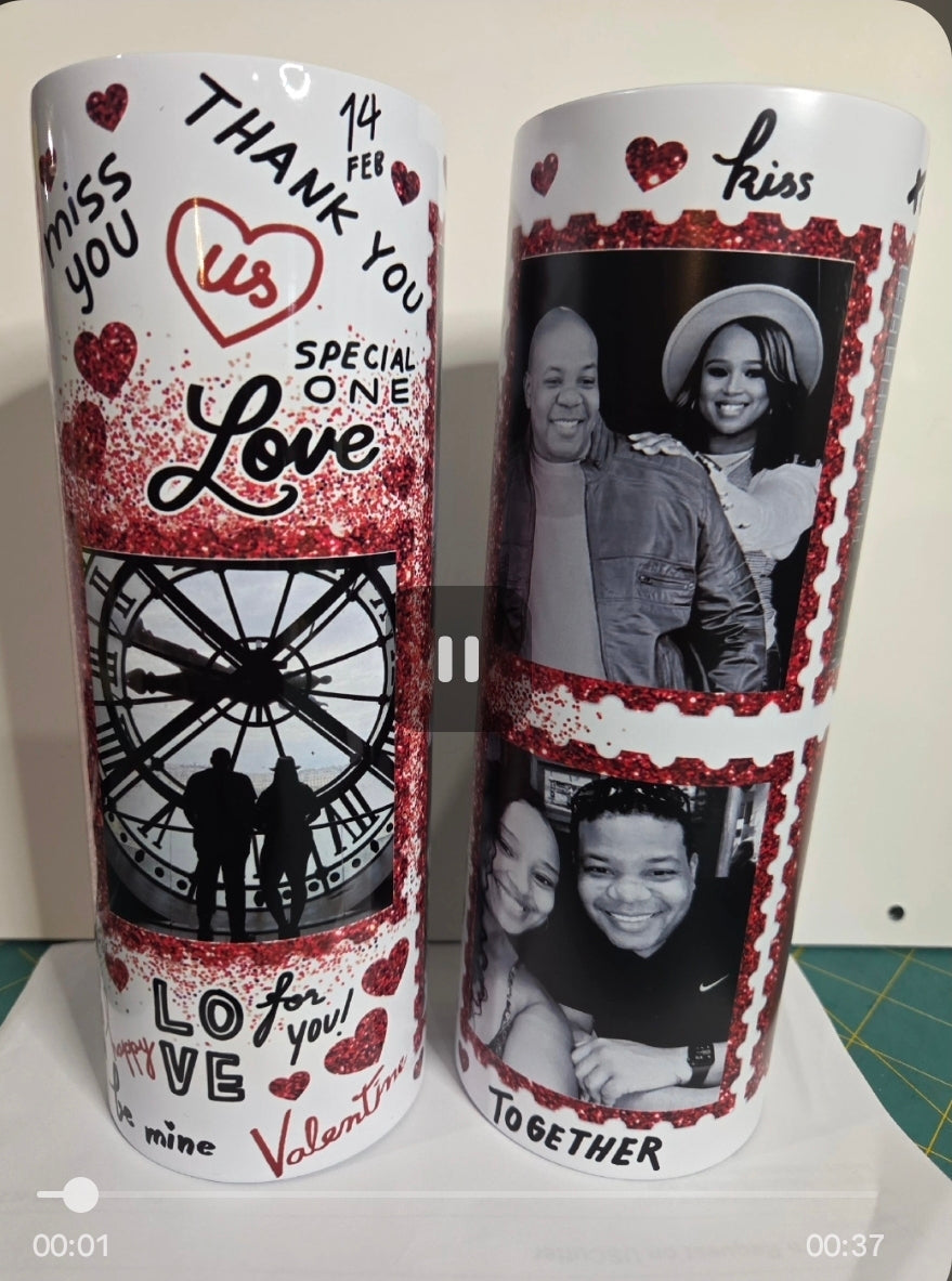 Tiffany's Valentines Tumblers