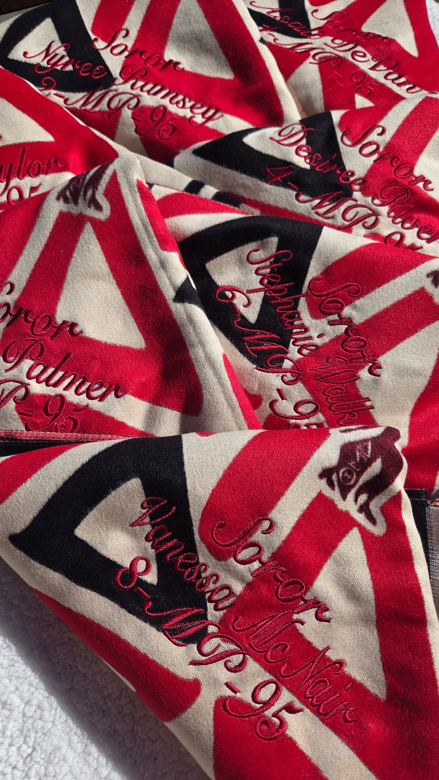 Delta Sigma Theta Fortitude Pashmina Scarf/Shawl