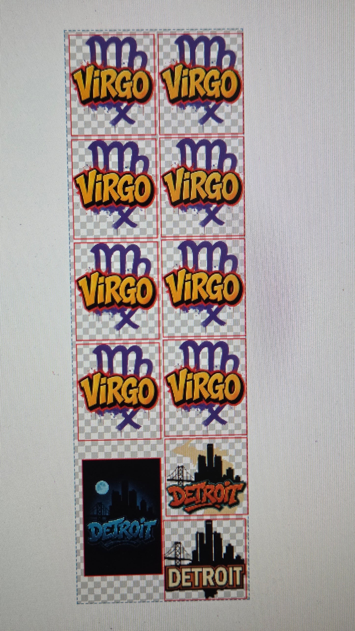 Custom DTF Gang Sheet