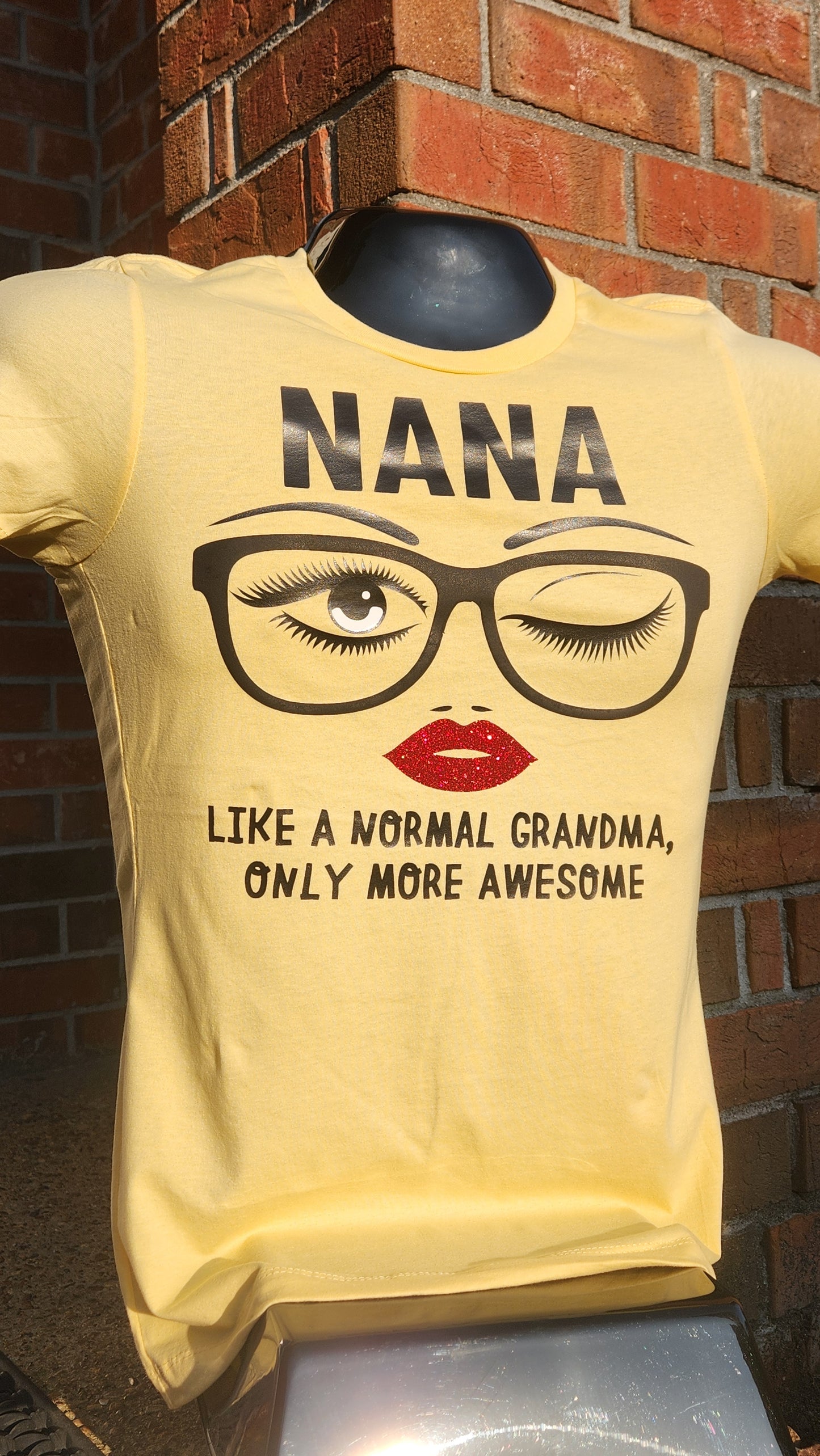 Winking Normal Grandma Tee