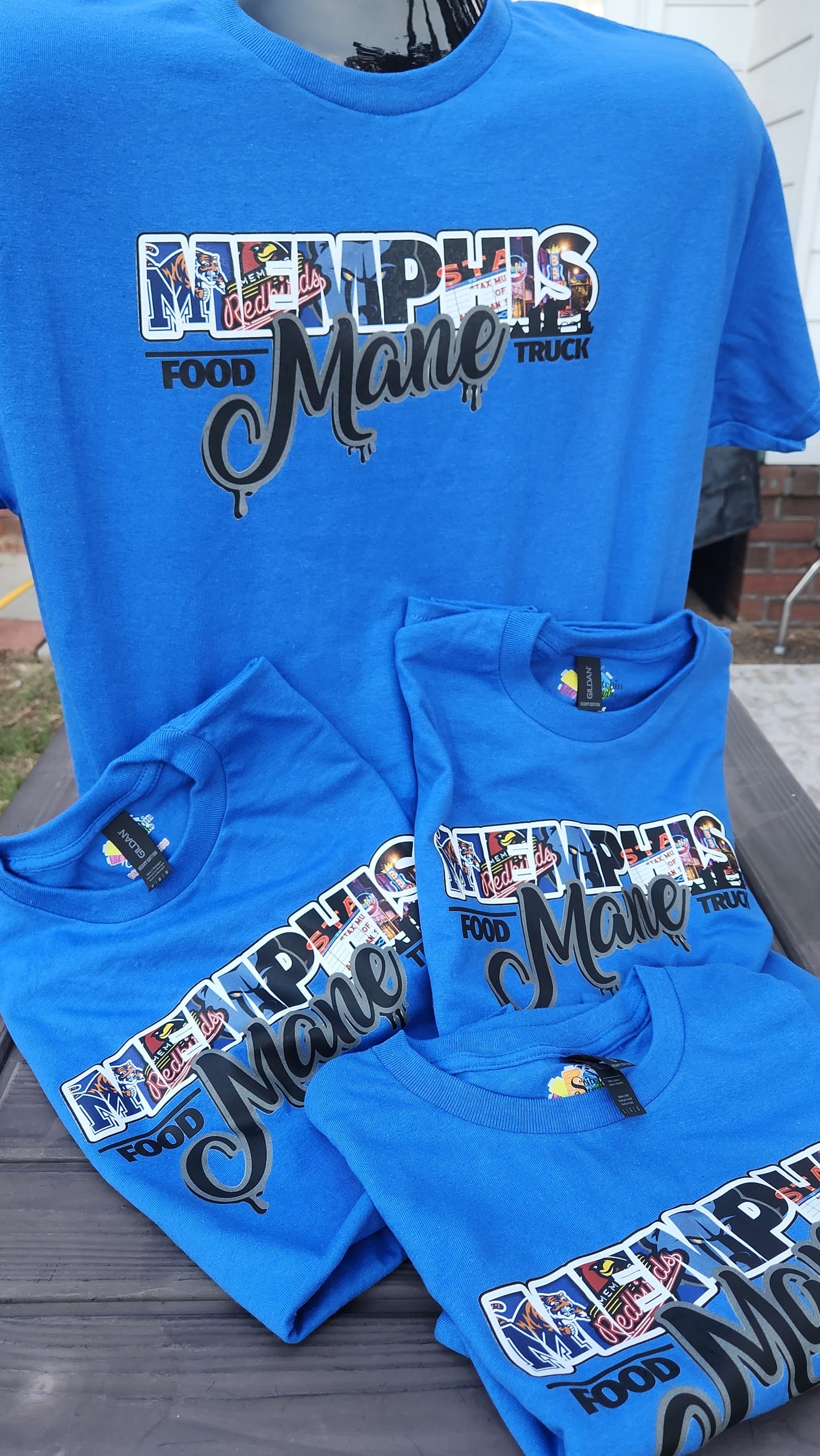 Memphis Mane Food Truck Tee