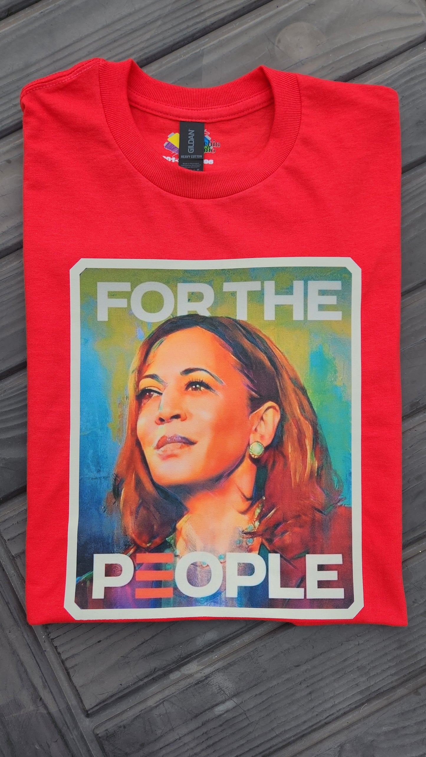 Kamala Harris Tee (For The People)