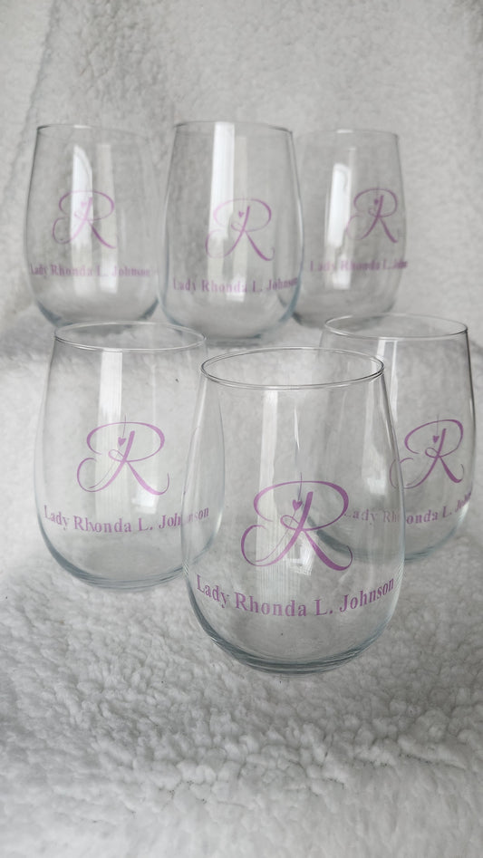 Personalized 🍷 Wine Glass