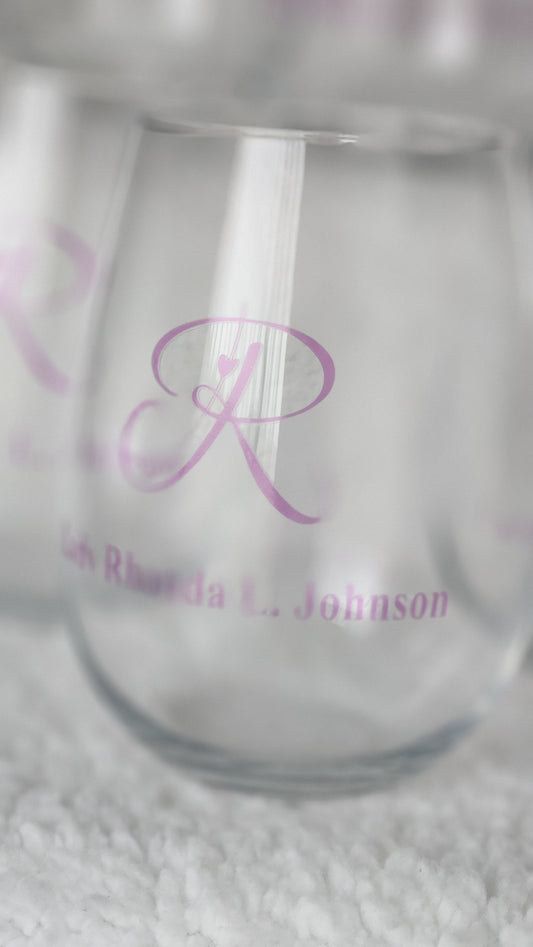 Personalized 🍷 Wine Glass