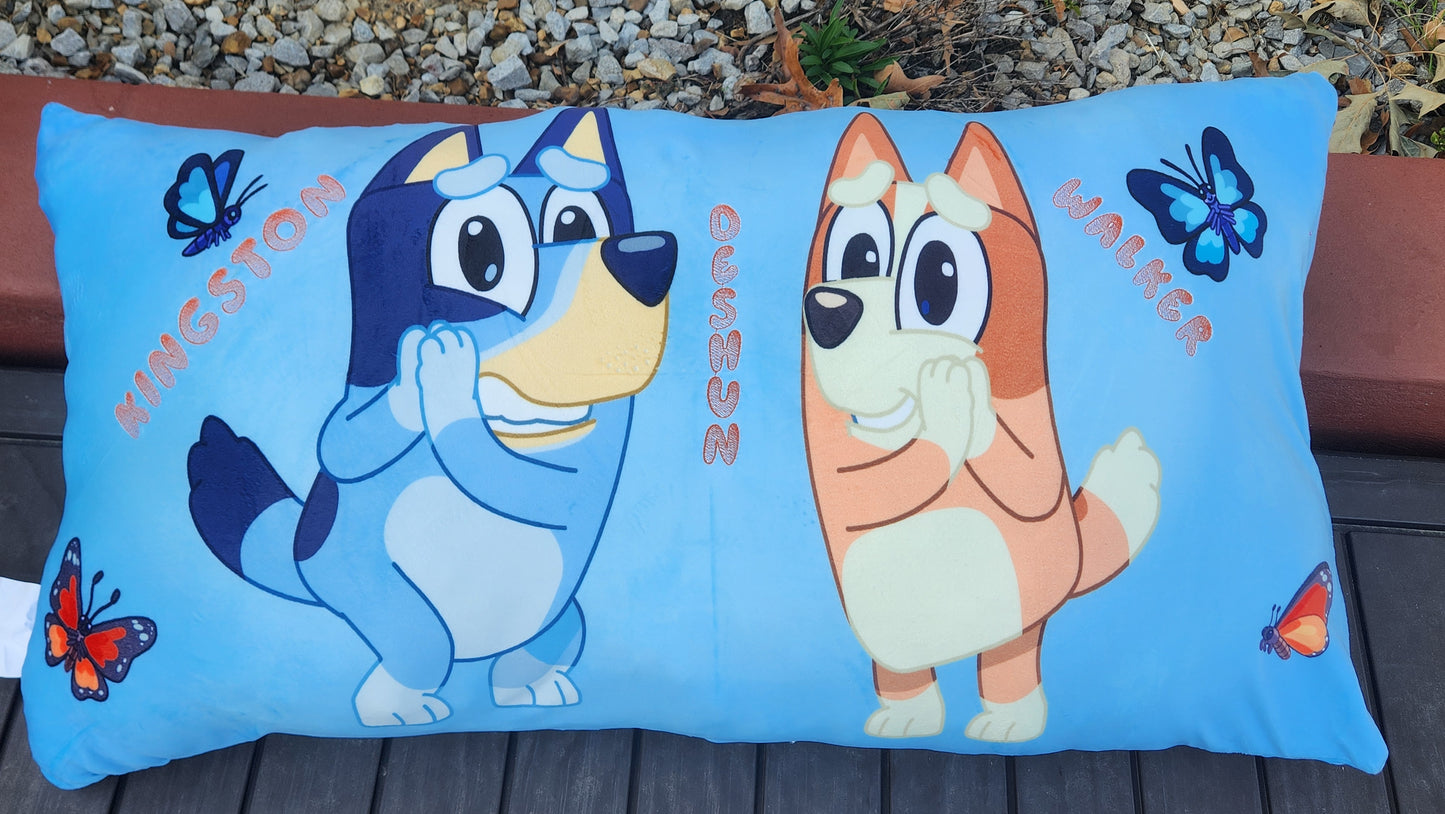 Bluey Body Pillow