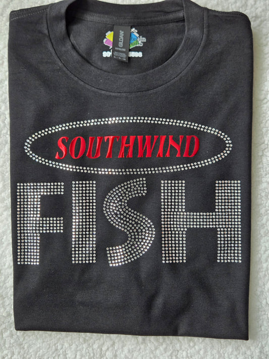 Southwind Fish Rhinestone Tee