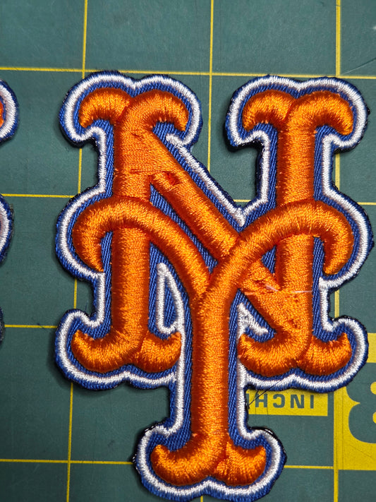 NY Mets Embroidered Patch