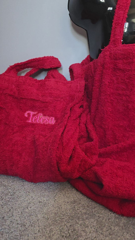 Monogrammed Robe
