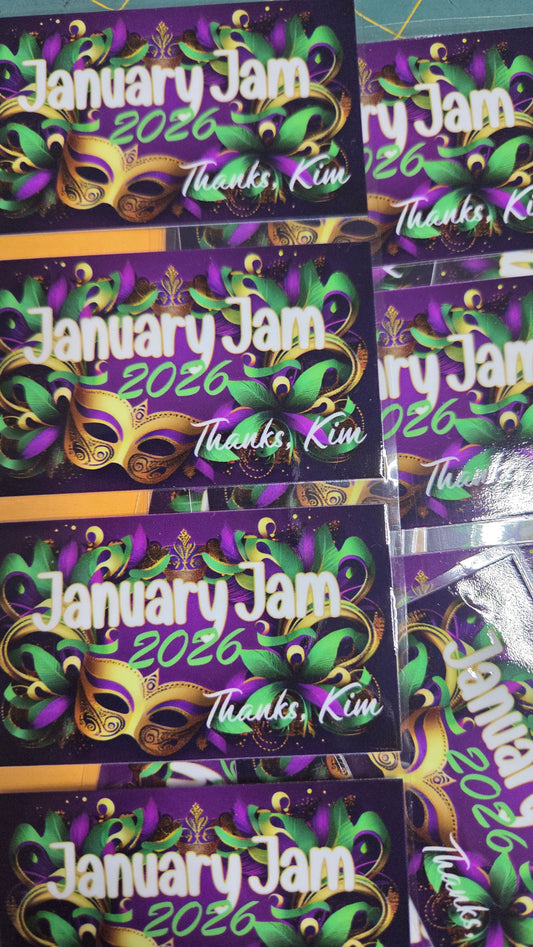 Custom Mini-Cup UV DTF Labels