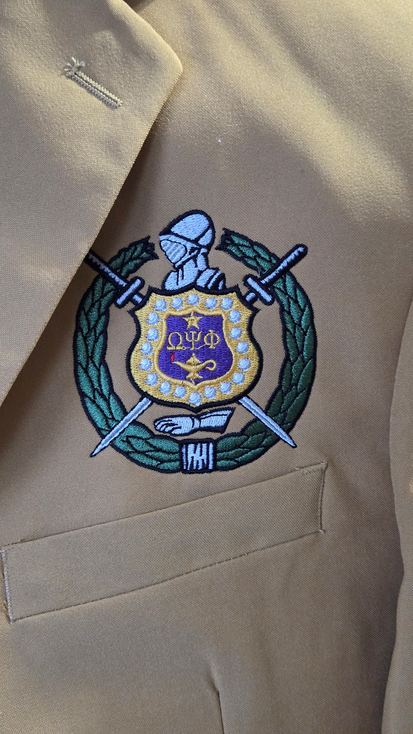 Chauncey Burton-Embroidered Blazer