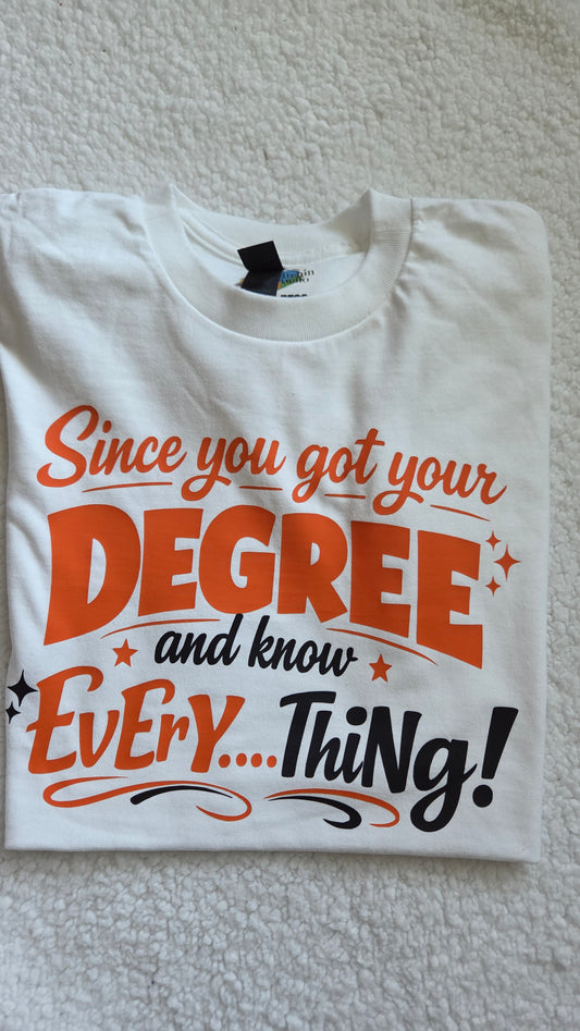 Custom Degree & Dr Tee