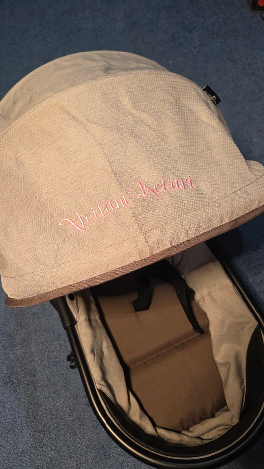 Monogrammed Baby Carrier