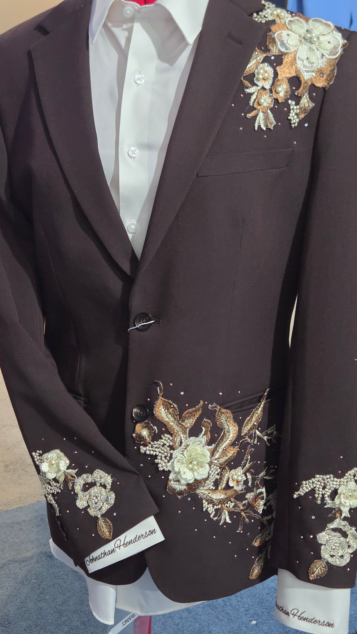 Custom Lace Applique Application