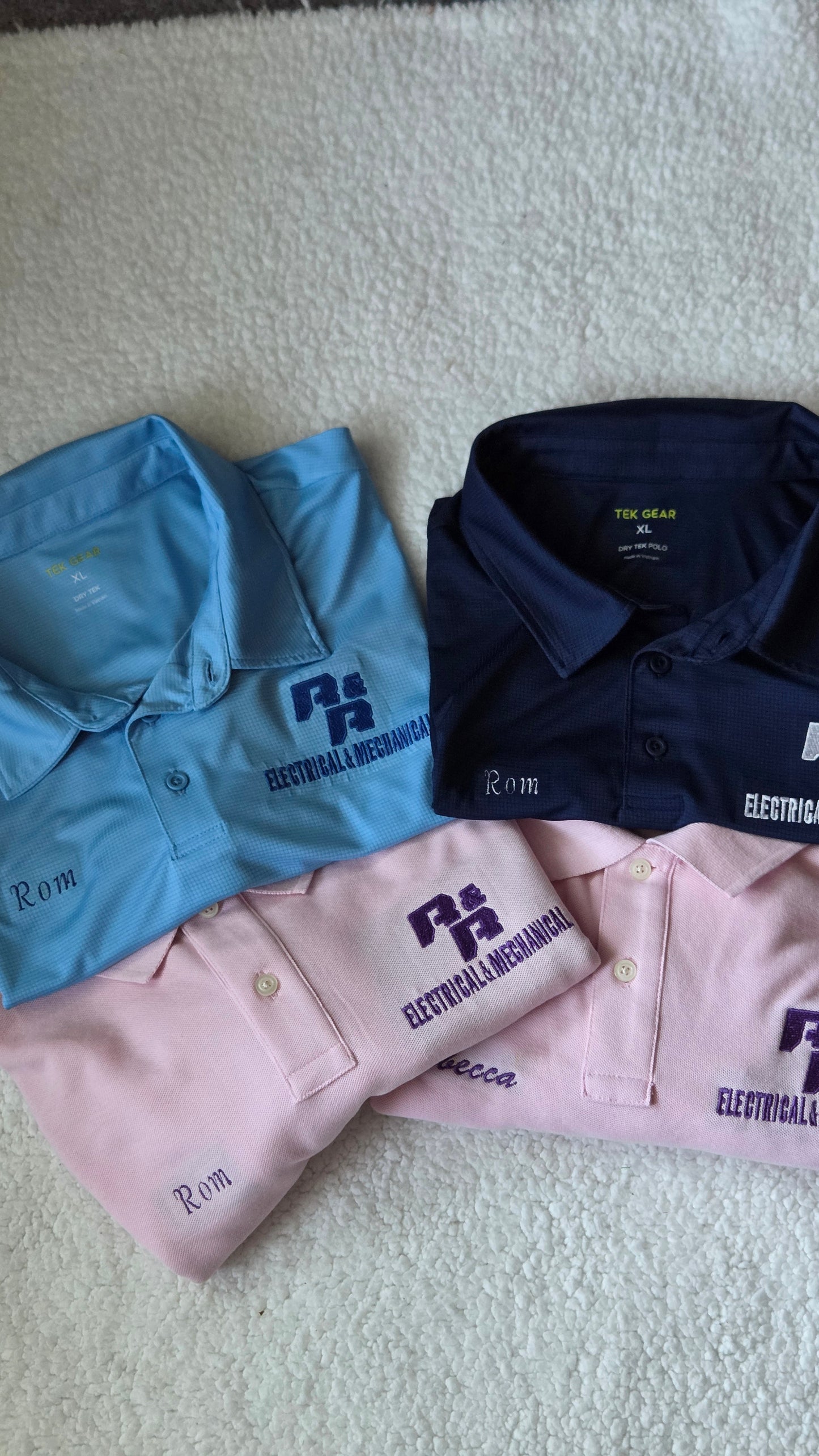 R&R Electrical and Mechanical Embroidered Polo