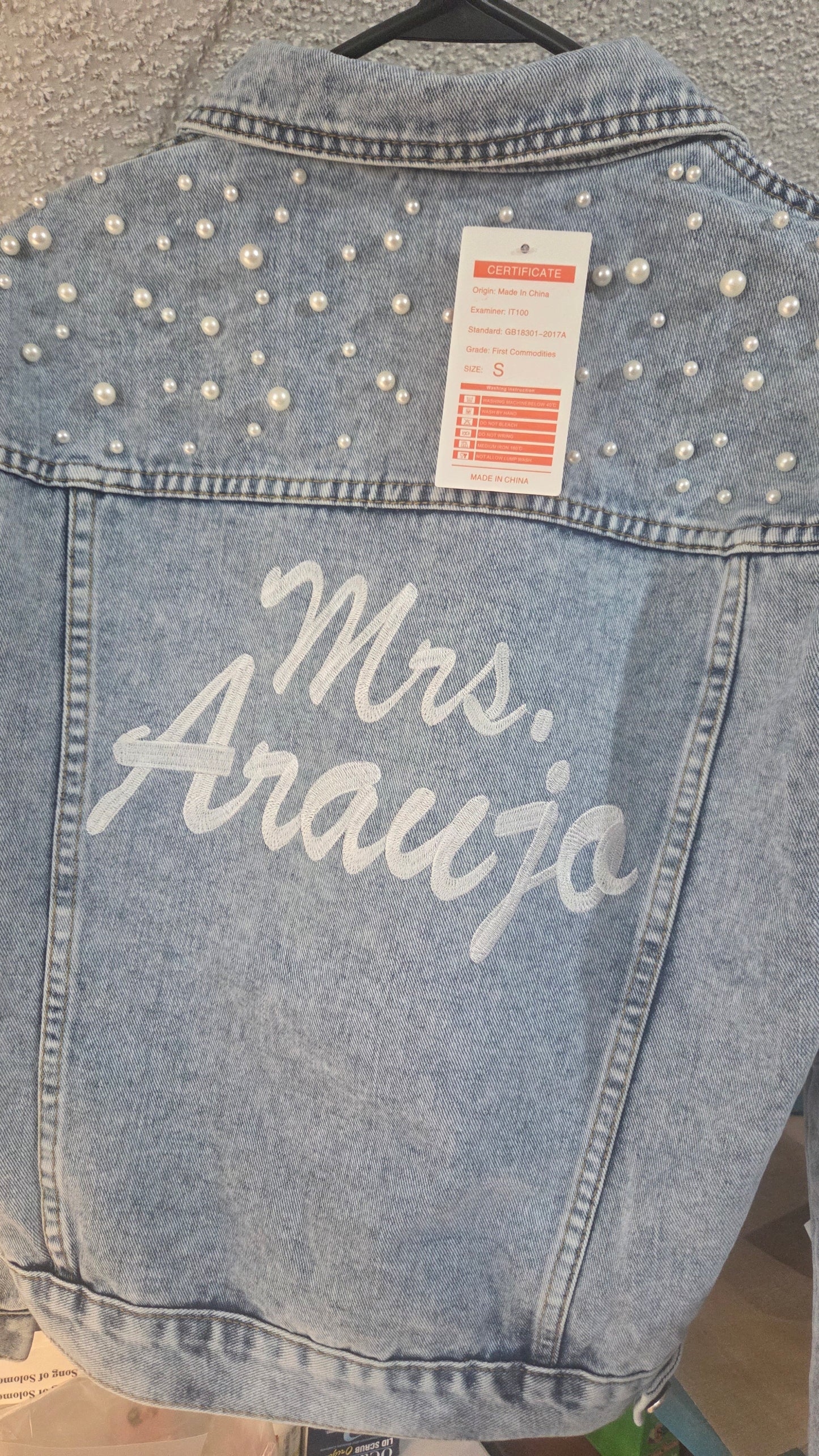 Embroidered Denim Jacket