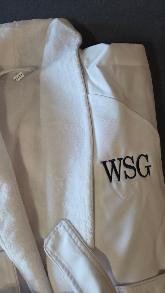 Monogrammed Robe