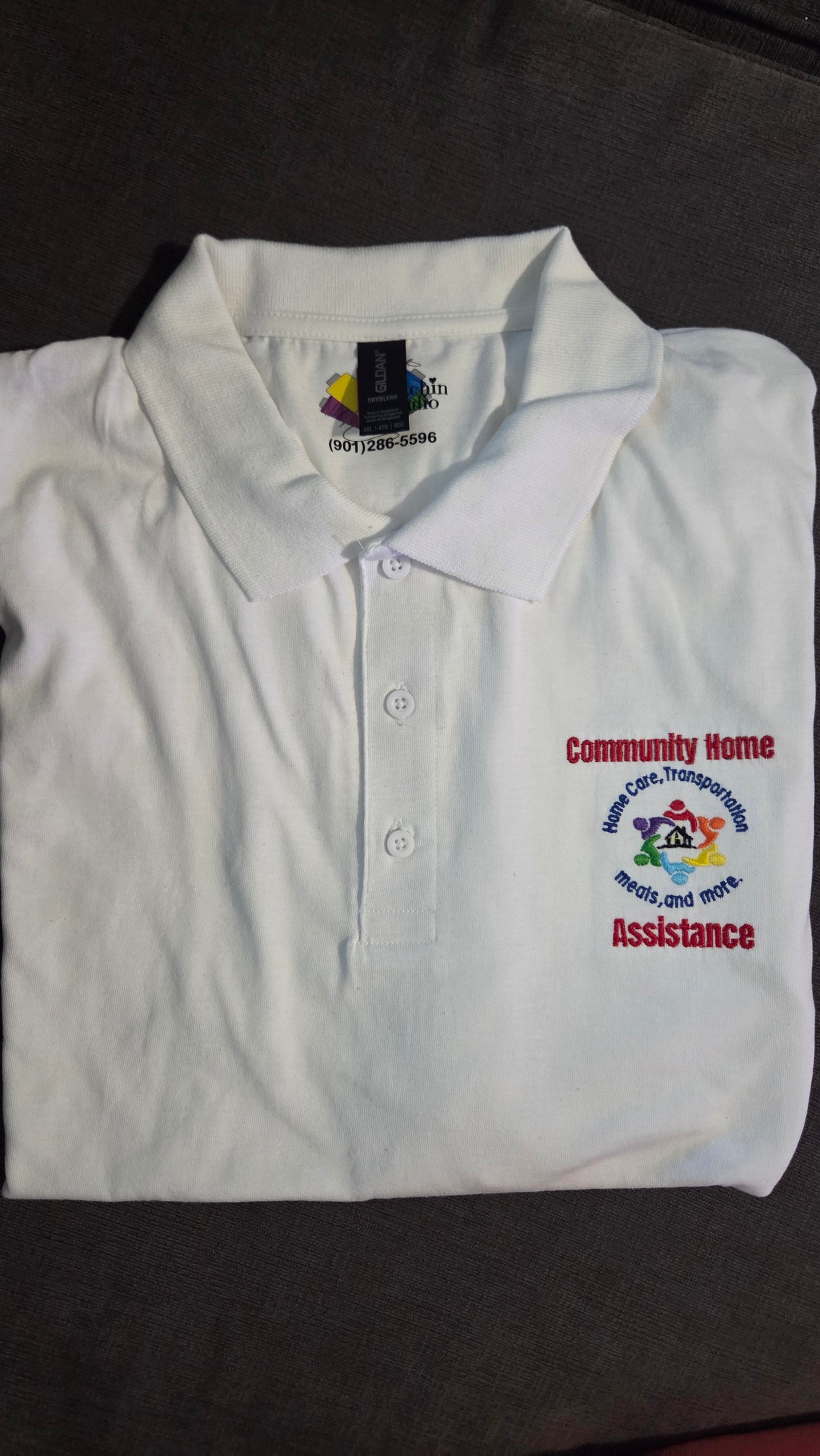 Community Home Assistance Embroidered Logo