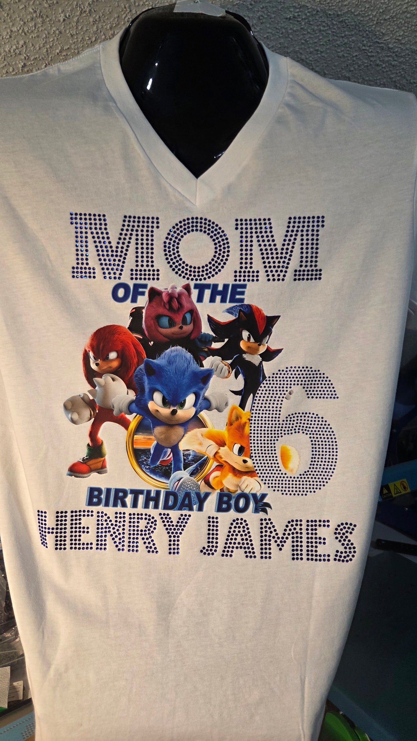 Mom - Sonic Birthday Tee
