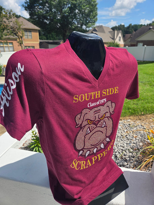 Southside Scrappers Rhinestone Tee