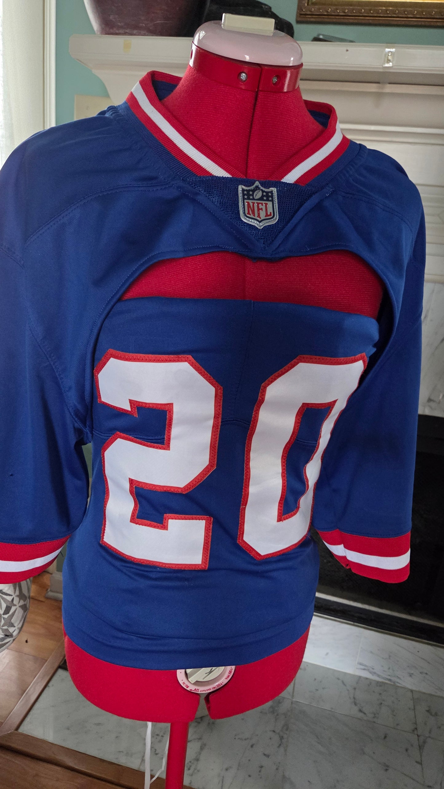 Custom Football Jersey Alteration