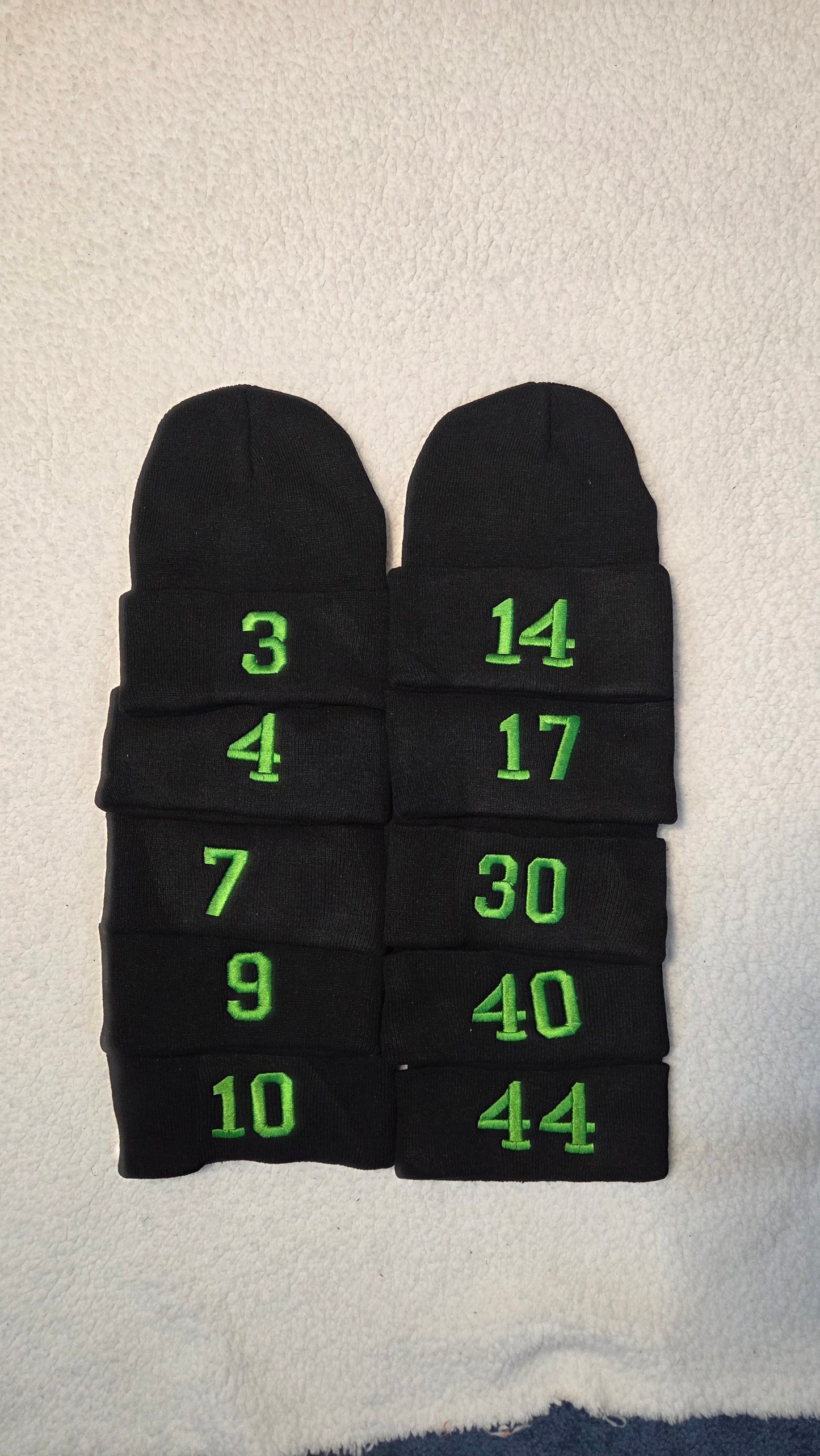 Embroidered Acrylic Beanie