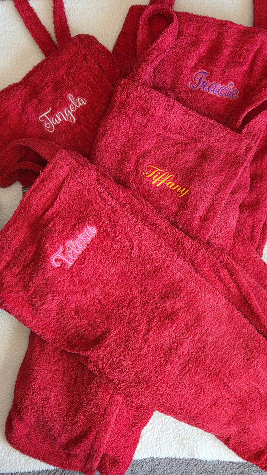 Monogrammed Robe