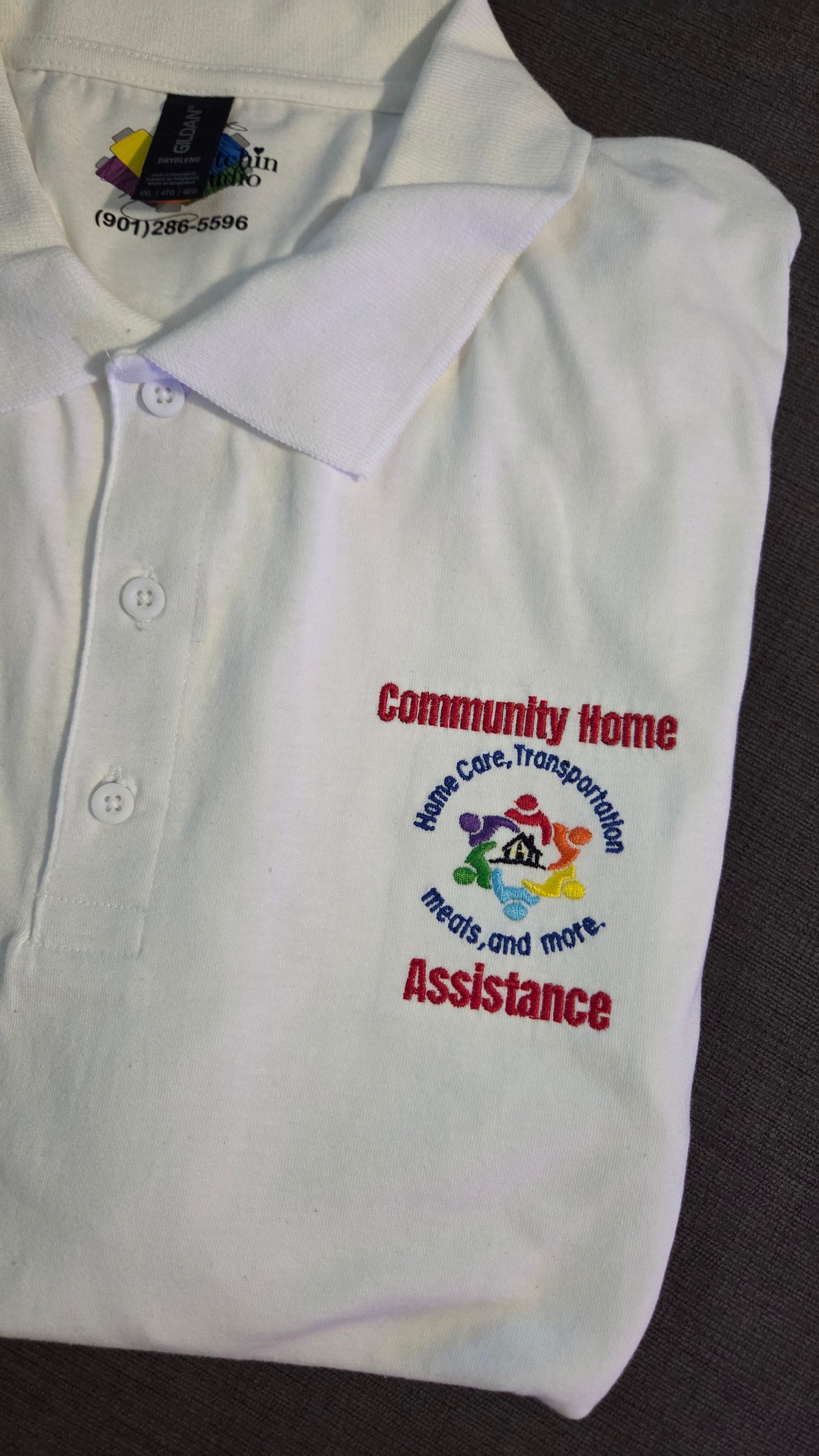 Community Home Assistance Embroidered Logo