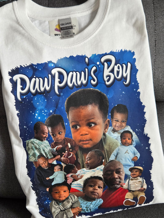 Custom Photo Collage Tee