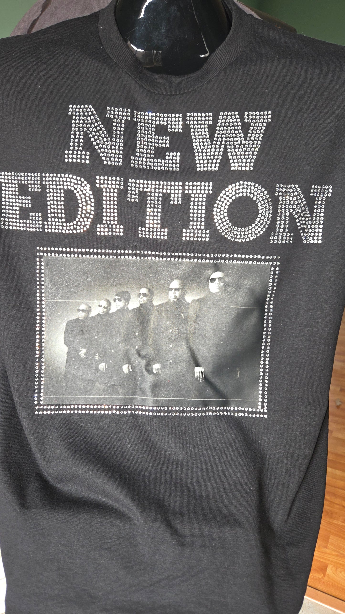 NEW EDITION Rhinestone Tee