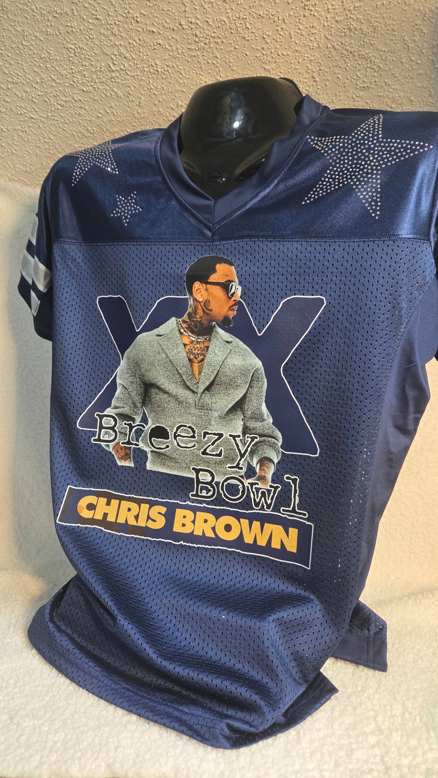 Chris Brown Jersey - Navy