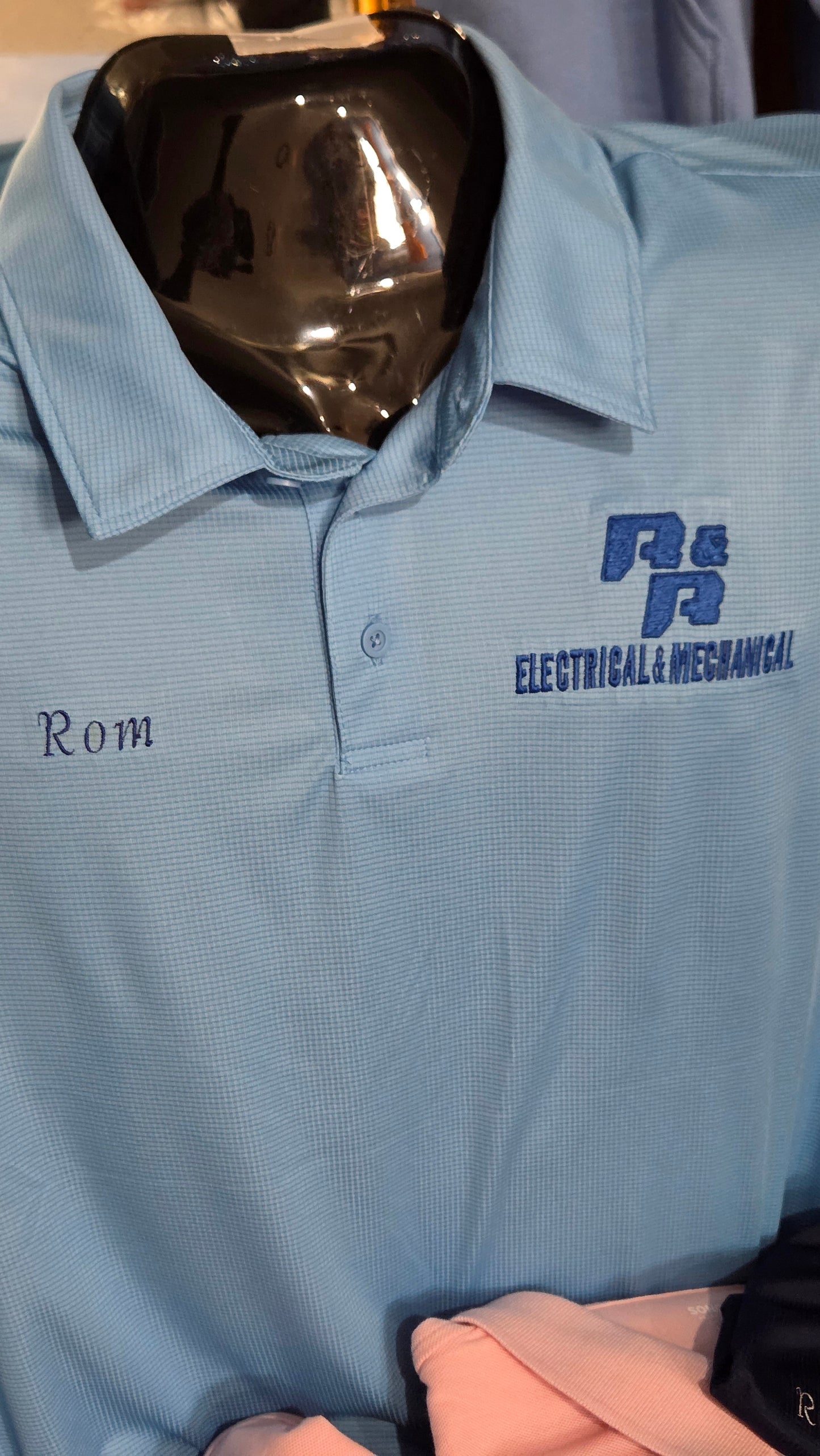 R&R Electrical and Mechanical Embroidered Polo