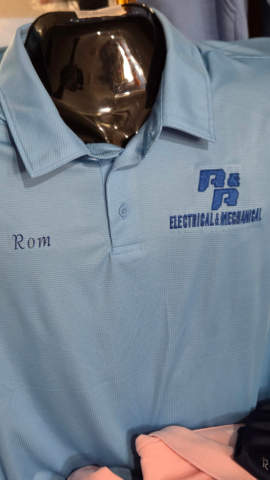 R&R Electrical and Mechanical Embroidered Polo