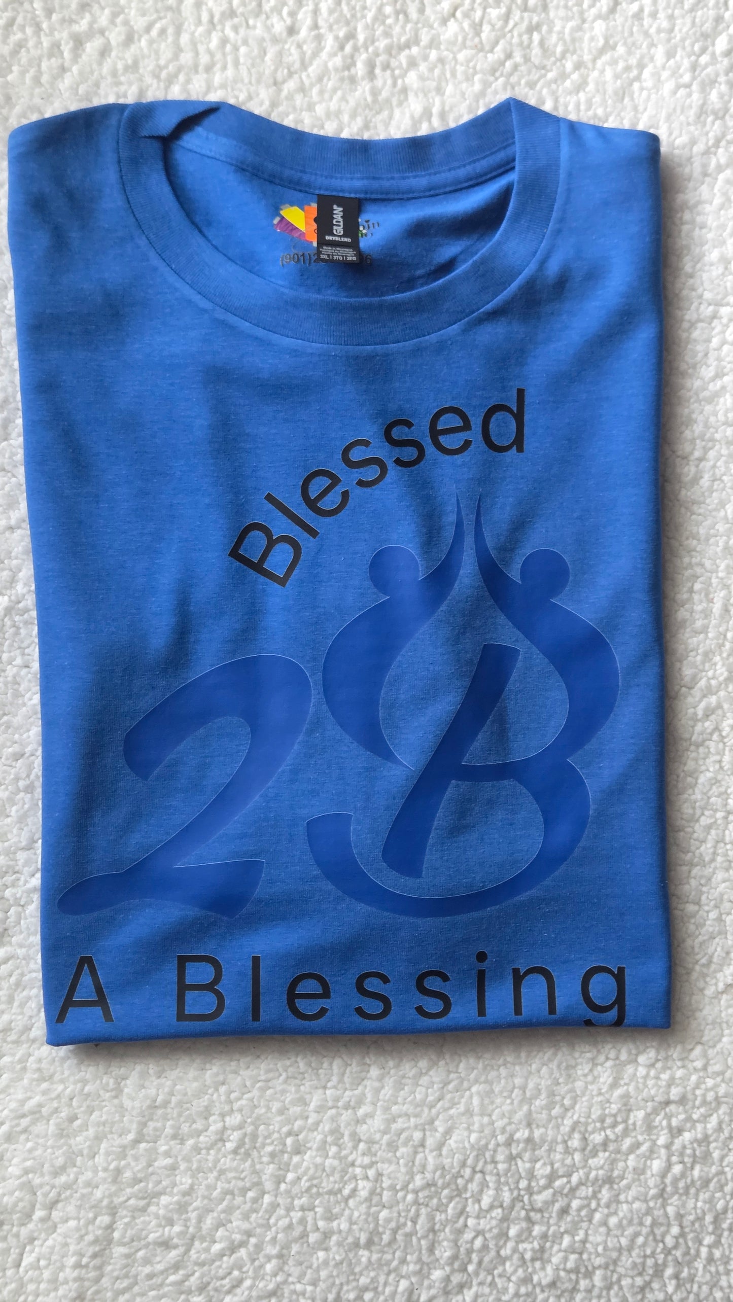 Blessed 2 B A Blessing Tee