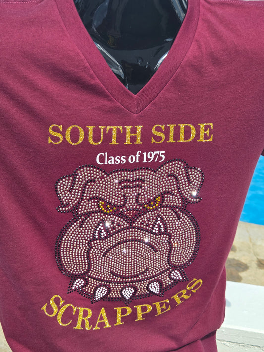 Southside Scrappers Rhinestone Tee